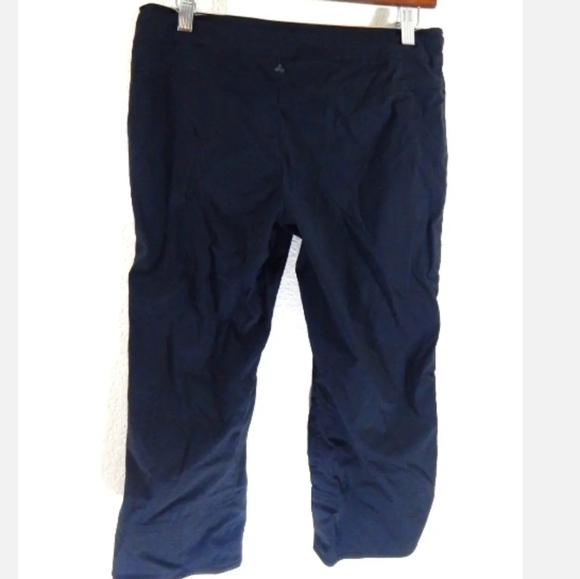 Prana Bliss Black Drawstring Capri Pants - Picture 3 of 3